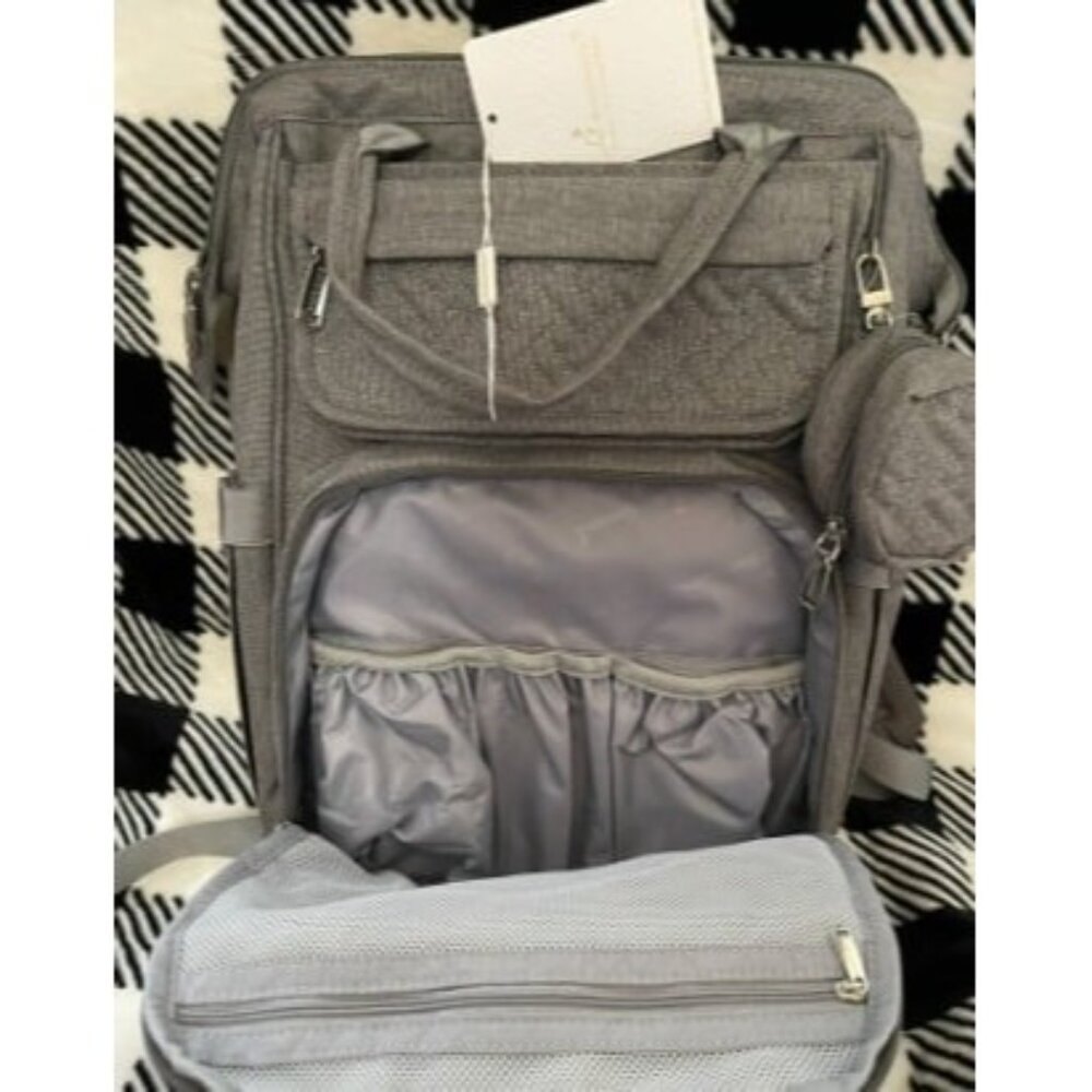 New Diaper Bag Backpack, Multifunction Large Bags… - image 4